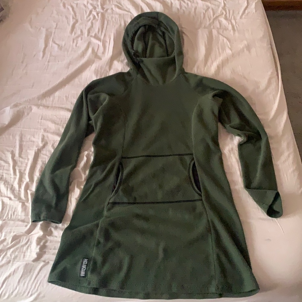 Melanzana thyme green dress